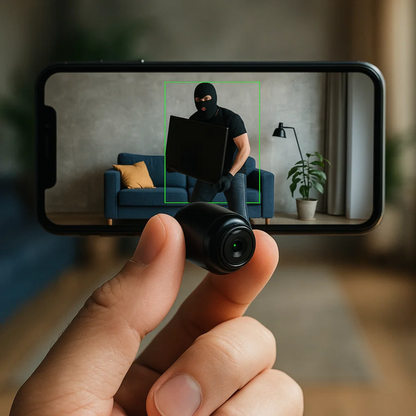 Discreet Wireless Camera with 1080P HD & Audio for Monitoring
