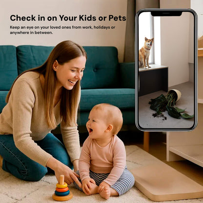 Discreet Wireless Camera with 1080P HD & Audio for Monitoring