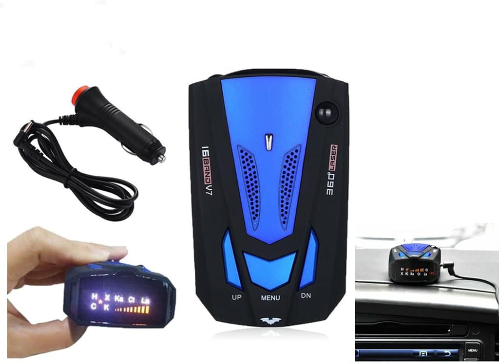 NovaGuard Pro UK Radar Detector With Speed Camera Alerts And Real Time Warnings