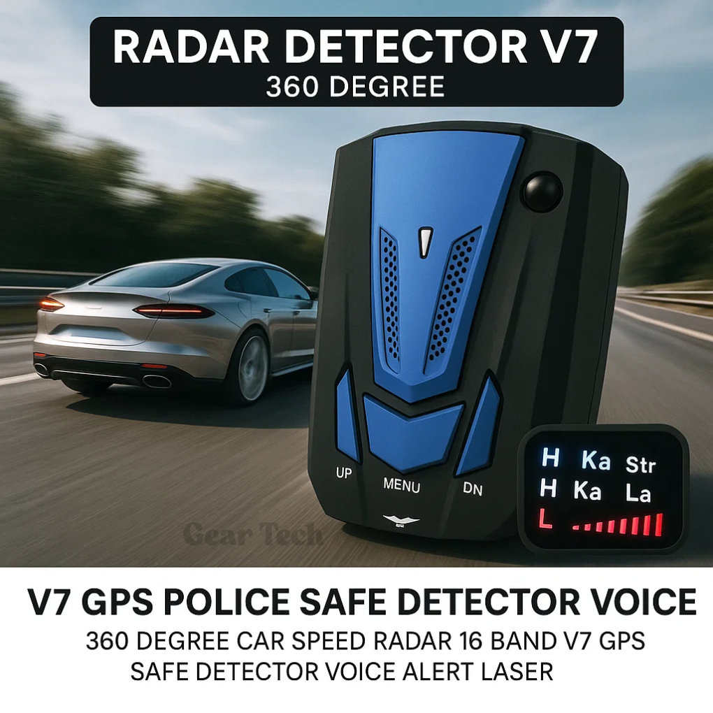 NovaGuard Pro UK Radar Detector With Speed Camera Alerts And Real Time Warnings