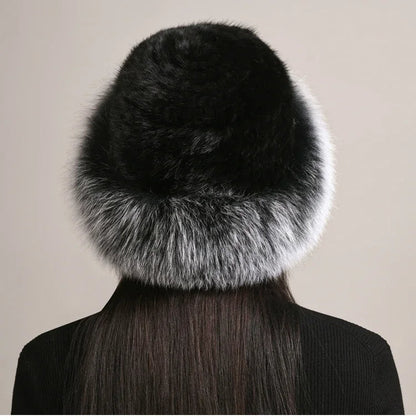 Genuine Mink Fur Hat: Cozy Winter Style