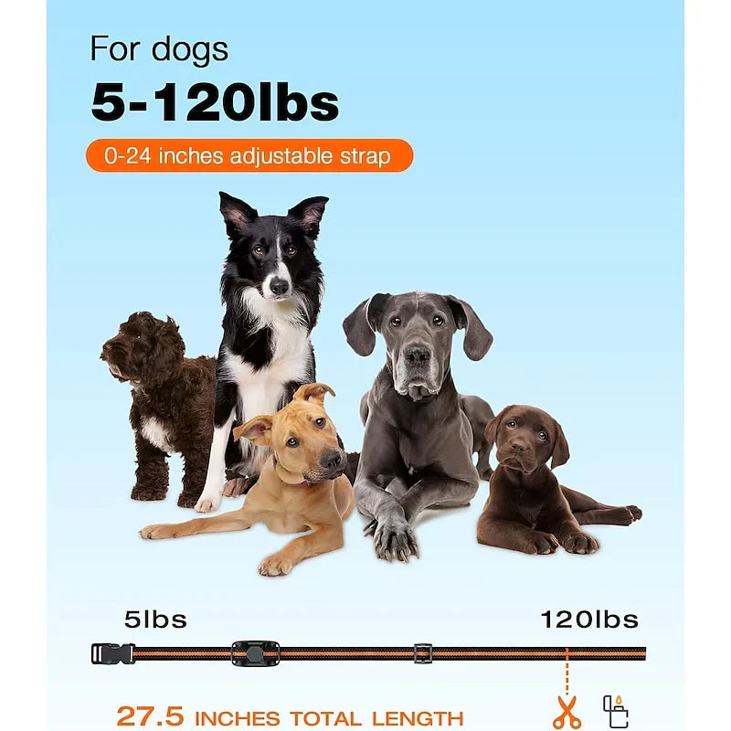 Long Range Dog Training Collar - 1000m Waterproof