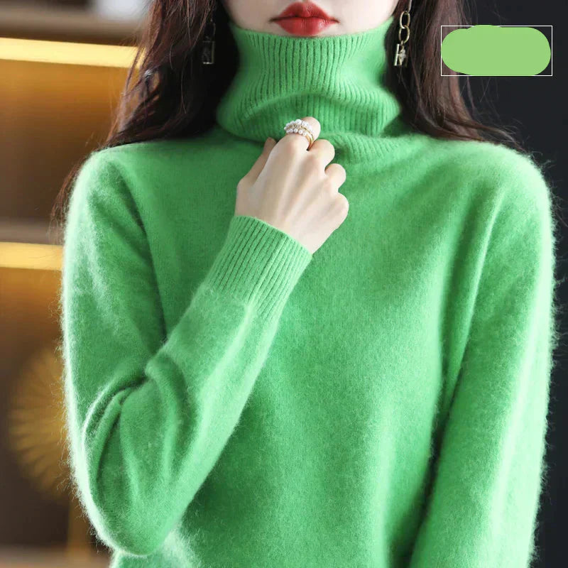Nyorelle Turtleneck Sweater - Pure Cashmere Warmth