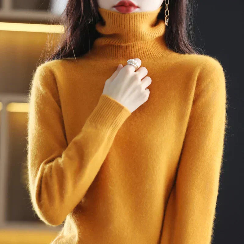 Nyorelle Turtleneck Sweater - Pure Cashmere Warmth