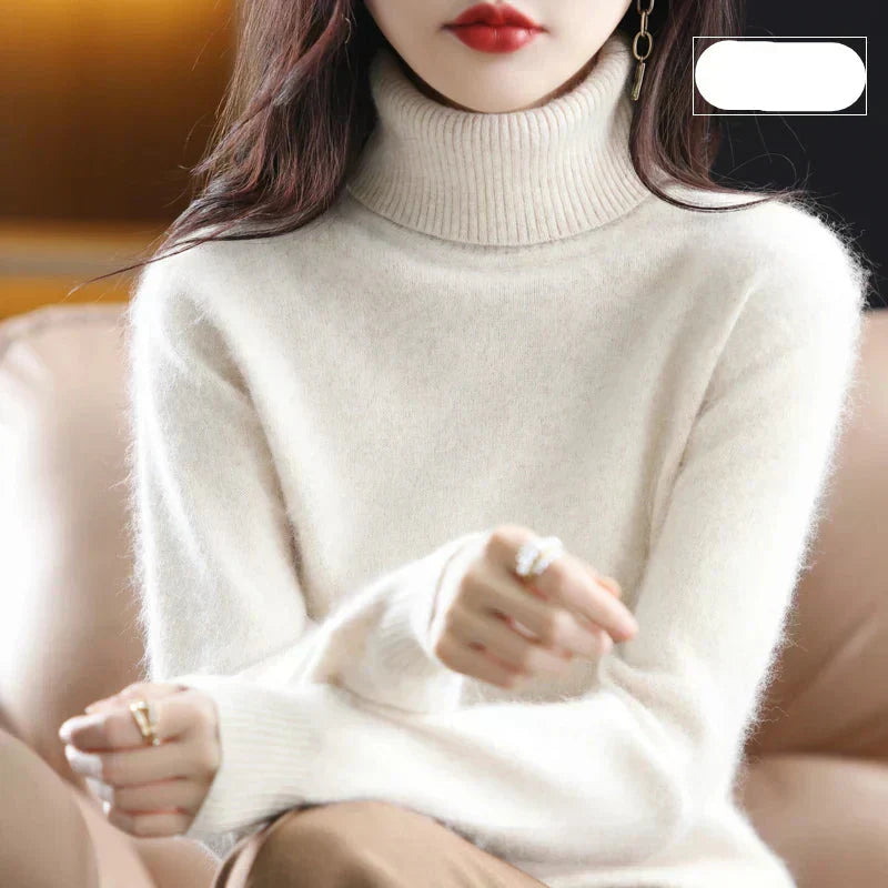 Nyorelle Turtleneck Sweater - Pure Cashmere Warmth