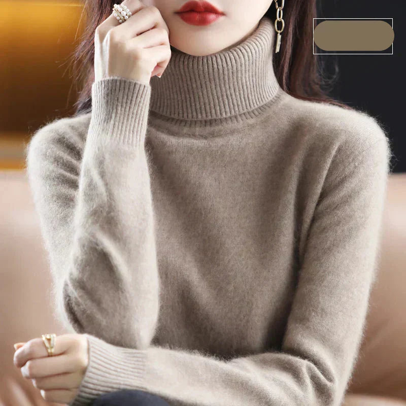 Nyorelle Turtleneck Sweater - Pure Cashmere Warmth