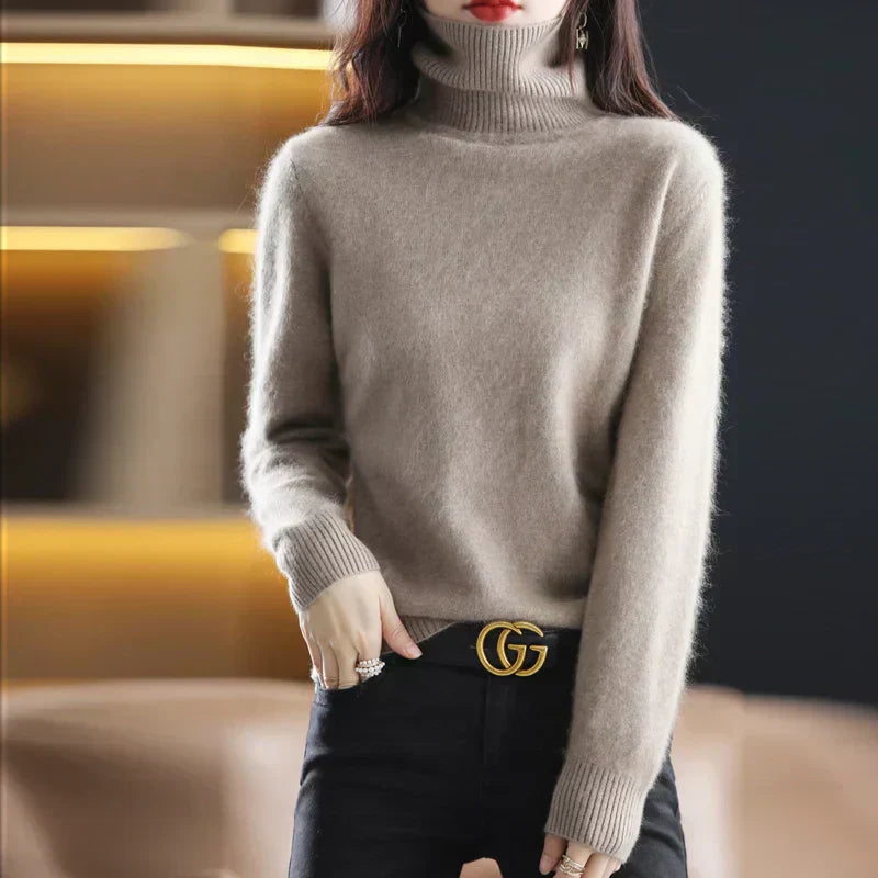Nyorelle Turtleneck Sweater - Pure Cashmere Warmth