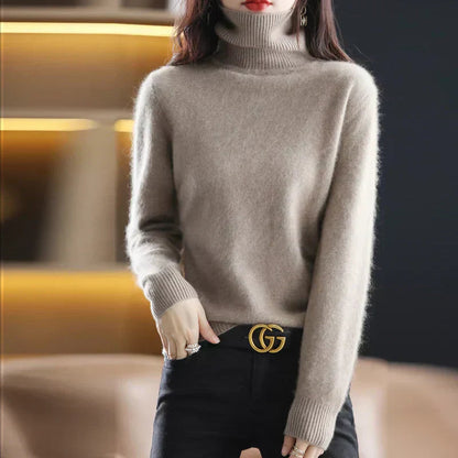 Nyorelle Turtleneck Sweater - Pure Cashmere Warmth