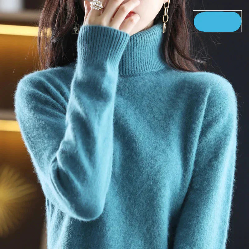 Nyorelle Turtleneck Sweater - Pure Cashmere Warmth