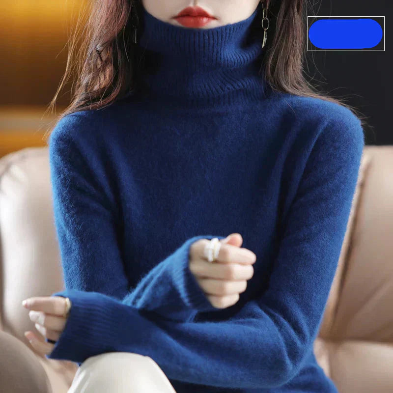Nyorelle Turtleneck Sweater - Pure Cashmere Warmth