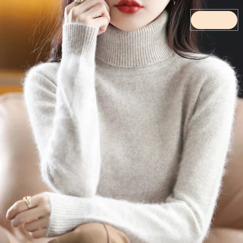 Nyorelle Turtleneck Sweater - Pure Cashmere Warmth