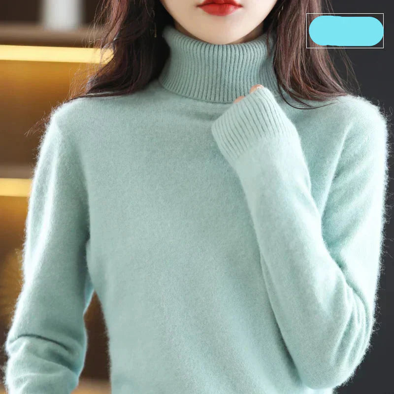 Nyorelle Turtleneck Sweater - Pure Cashmere Warmth