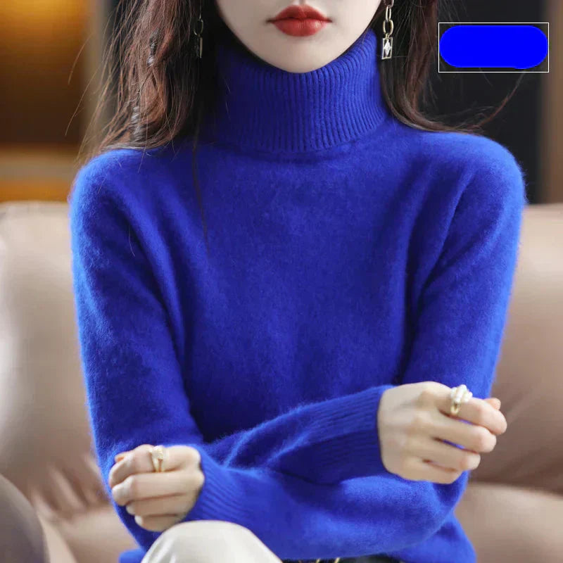 Nyorelle Turtleneck Sweater - Pure Cashmere Warmth