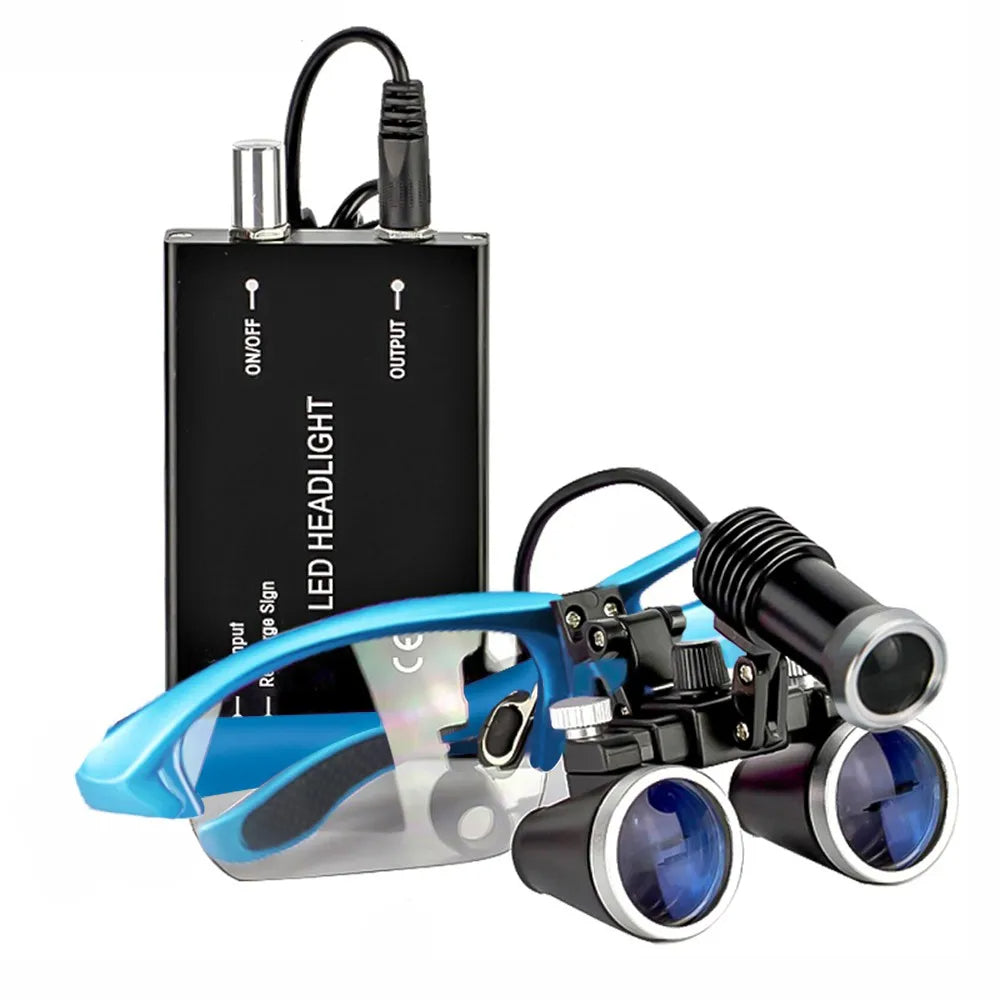 OrionView Dental Loupes With LED Light And Binocular Magnification