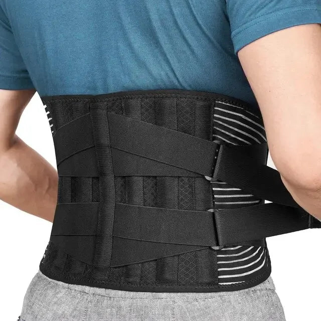 OrthoFlexa lumbar brace | 360 support with aluminum & steel stays | discreet wear