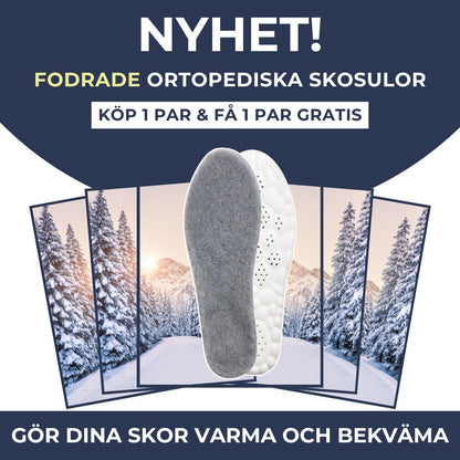 OrtoCloud 4D - Cozy Lined Insoles