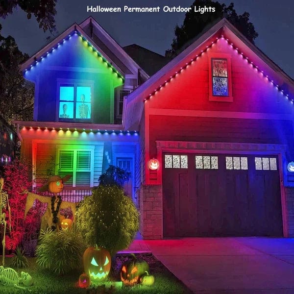 Smart Permanent Outdoor LED Holiday Lights
