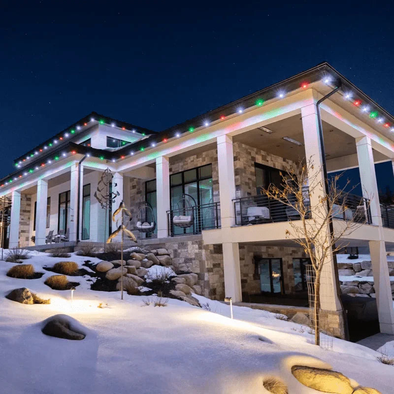 Smart Permanent Outdoor LED Holiday Lights