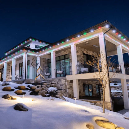 Smart Permanent Outdoor LED Holiday Lights