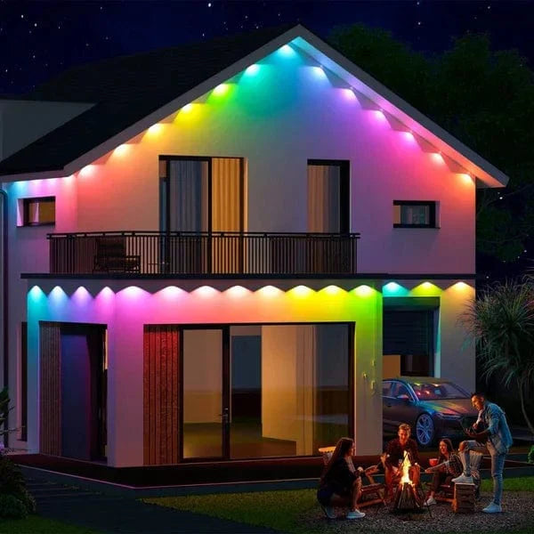 Smart Permanent Outdoor LED Holiday Lights