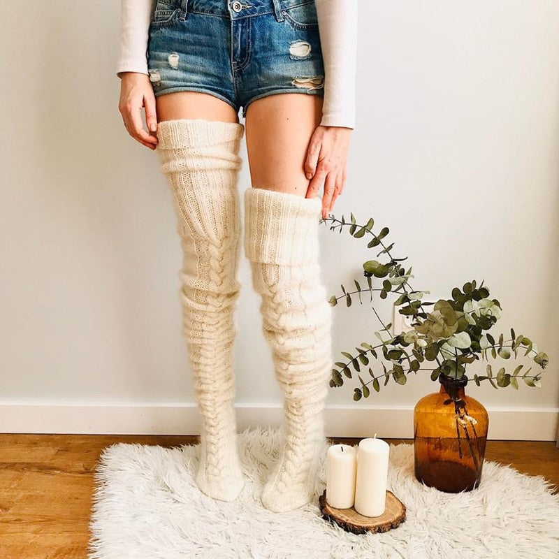 Over the Knee Knit Socks