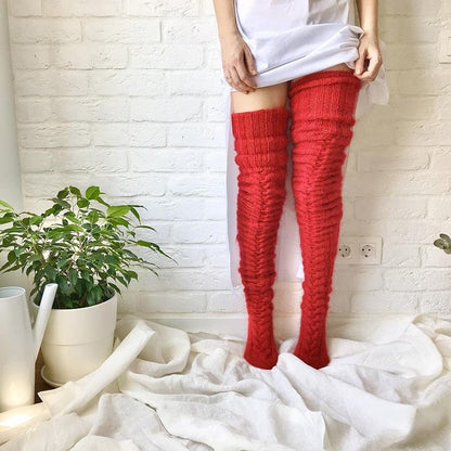 Over the Knee Knit Socks