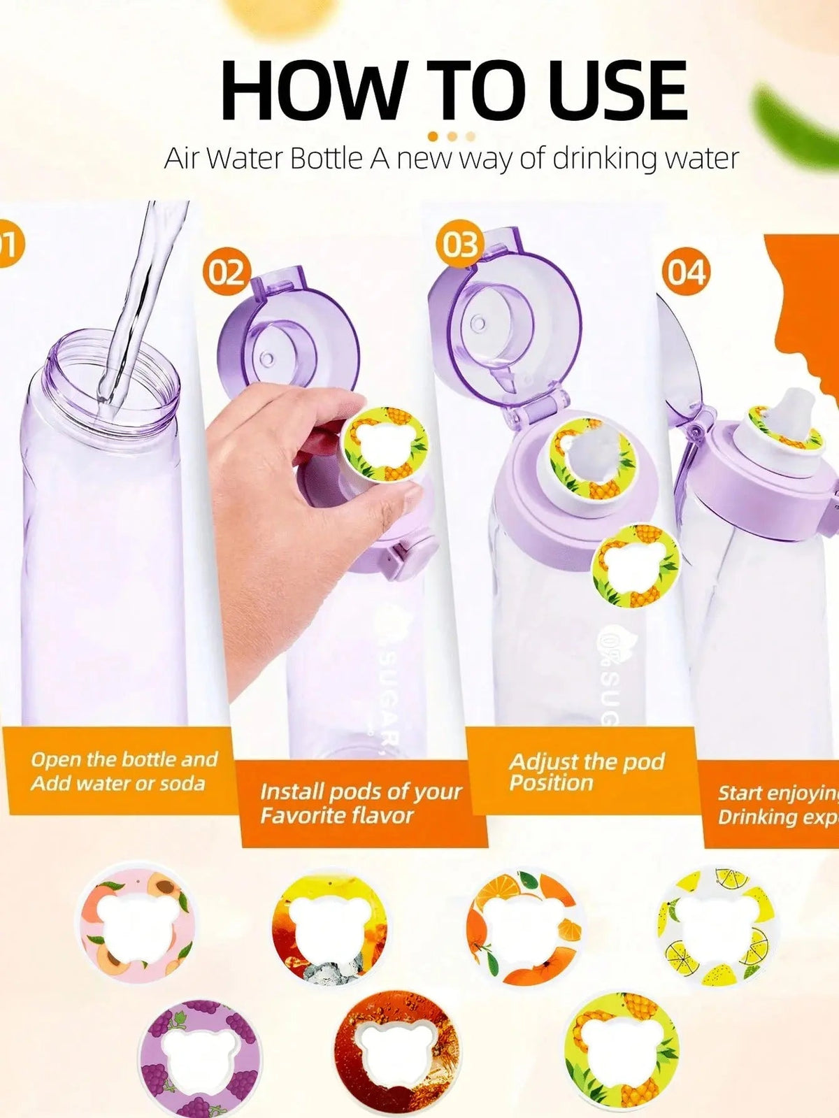 Pack of 5 Air Up Pods (Flavored)