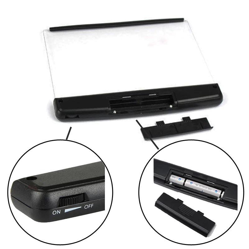 PageGlow Lite Rechargeable LED Book Light Magnetic Cover
