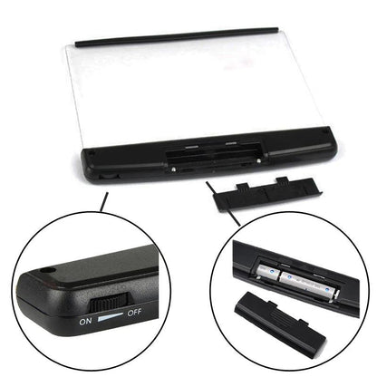 PageGlow Lite Rechargeable LED Book Light Magnetic Cover