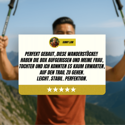 PEAKPATH – Adjustable Trekking Poles for Hiking Support