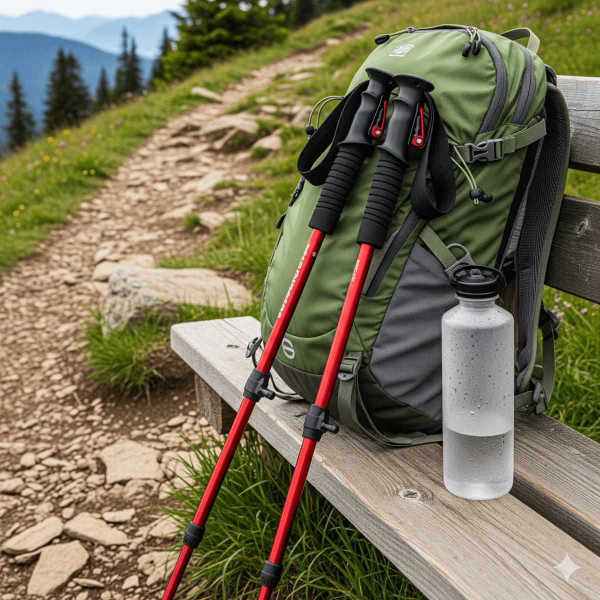 PEAKPATH – Adjustable Trekking Poles for Hiking Support