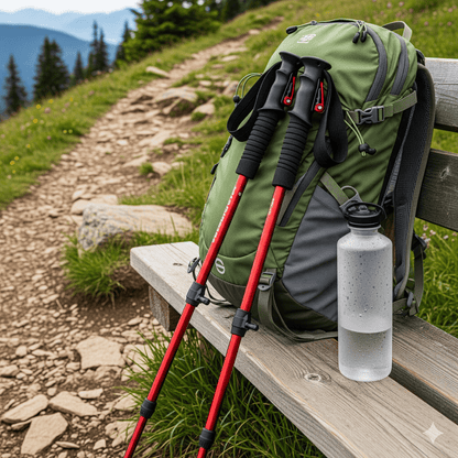 PEAKPATH – Adjustable Trekking Poles for Hiking Support