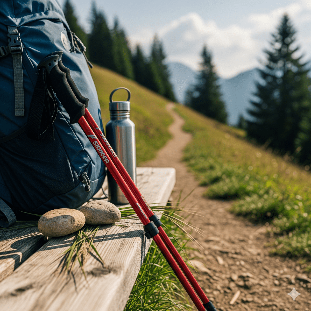 PEAKPATH – Adjustable Trekking Poles for Hiking Support