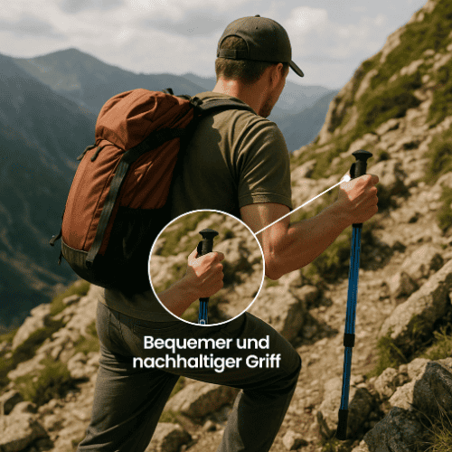 PEAKPATH – Adjustable Trekking Poles for Hiking Support