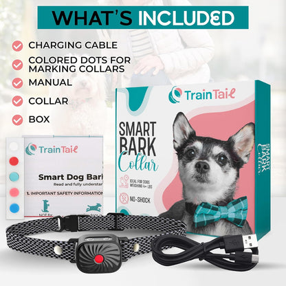 Bark Control Collar for Small Dogs - Gentle Training Aid