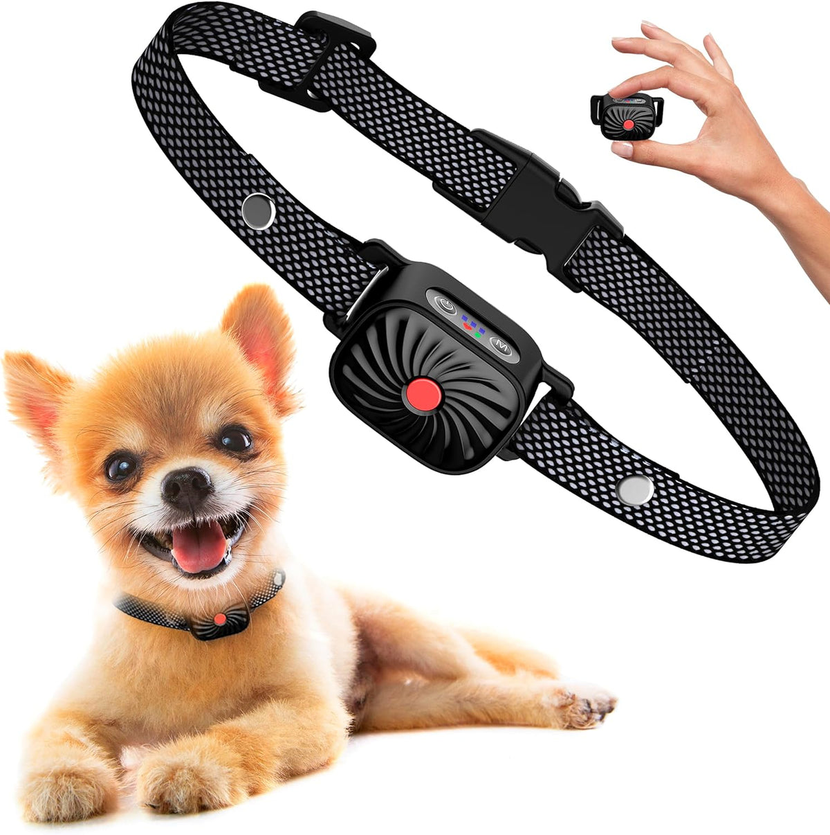 Bark Control Collar for Small Dogs - Gentle Training Aid