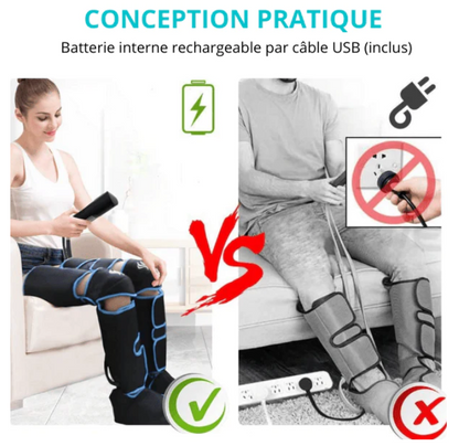 Air Compression Leg Massager Boots