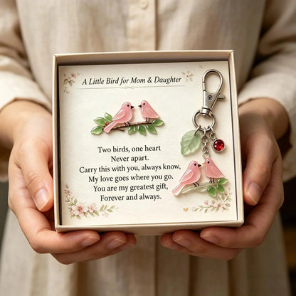 Mother's Day Gift Hot Sale: Save 50% A Little Bird for Mom & Daughter Keychain