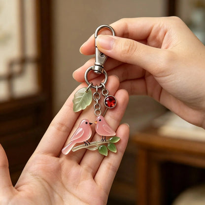 Mother's Day Gift Hot Sale: Save 50% A Little Bird for Mom & Daughter Keychain