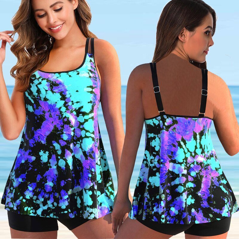 Plus Size Tankini for Beach & Pool - Marielle
