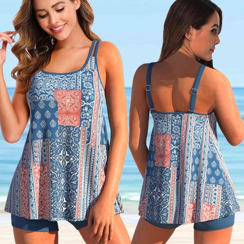 Plus Size Tankini for Beach & Pool - Marielle