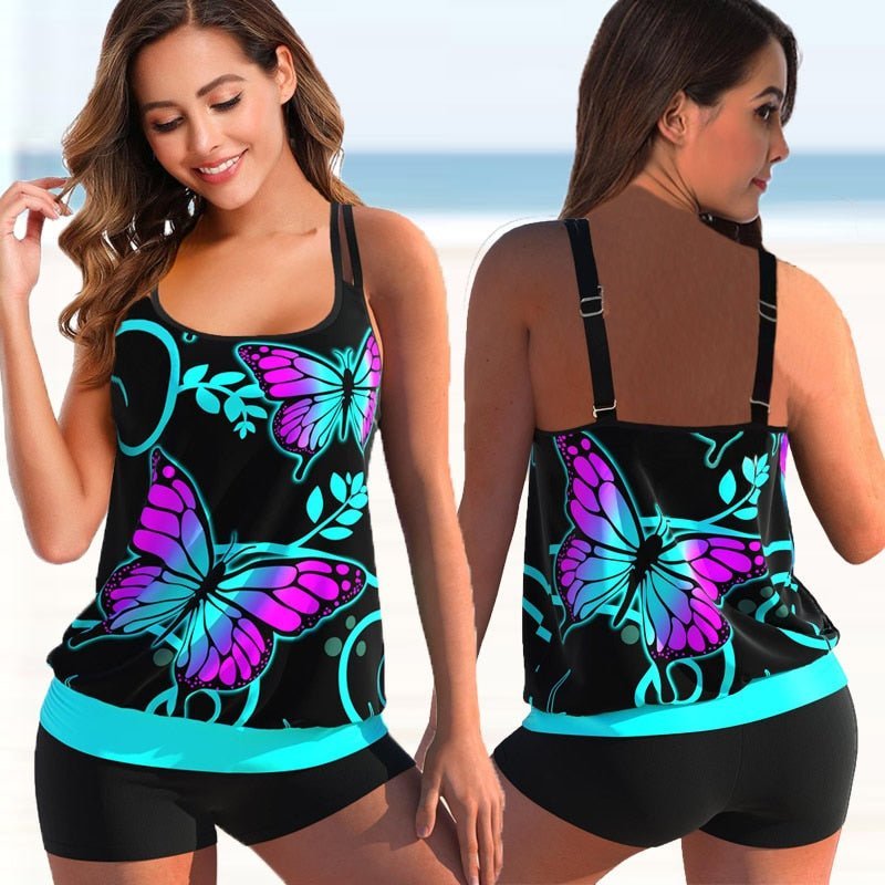 Plus Size Tankini for Beach & Pool - Marielle