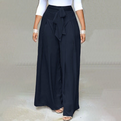 Plus-Size Wide-Leg Work Pants - Fall Edition
