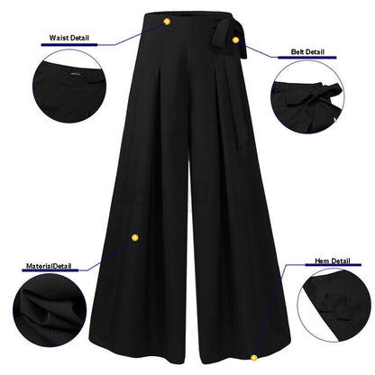 Plus-Size Wide-Leg Work Pants - Fall Edition