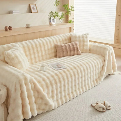 Plush Throw for a Cozy Interior