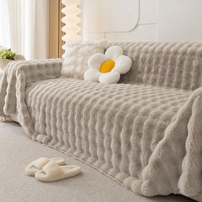 Plush Throw for a Cozy Interior