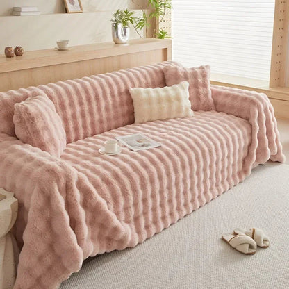 Plush Throw for a Cozy Interior