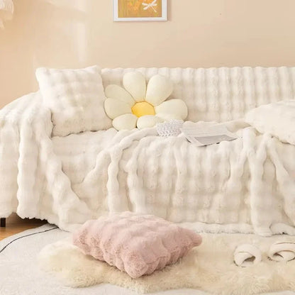 Plush Throw for a Cozy Interior