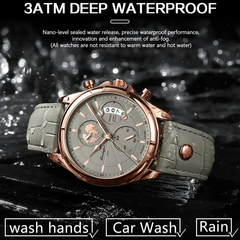 Poedagar Karev Chronograph Watch