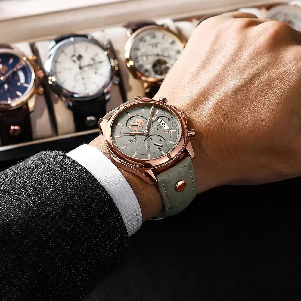 Poedagar Karev Chronograph Watch